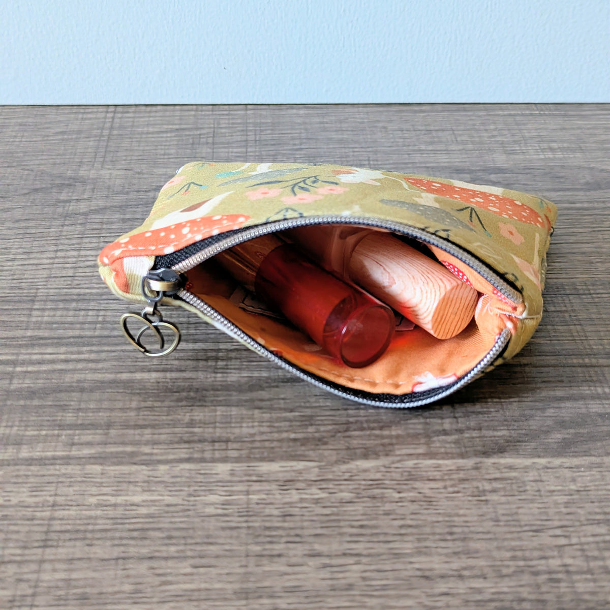 Mushroom Card Pouch