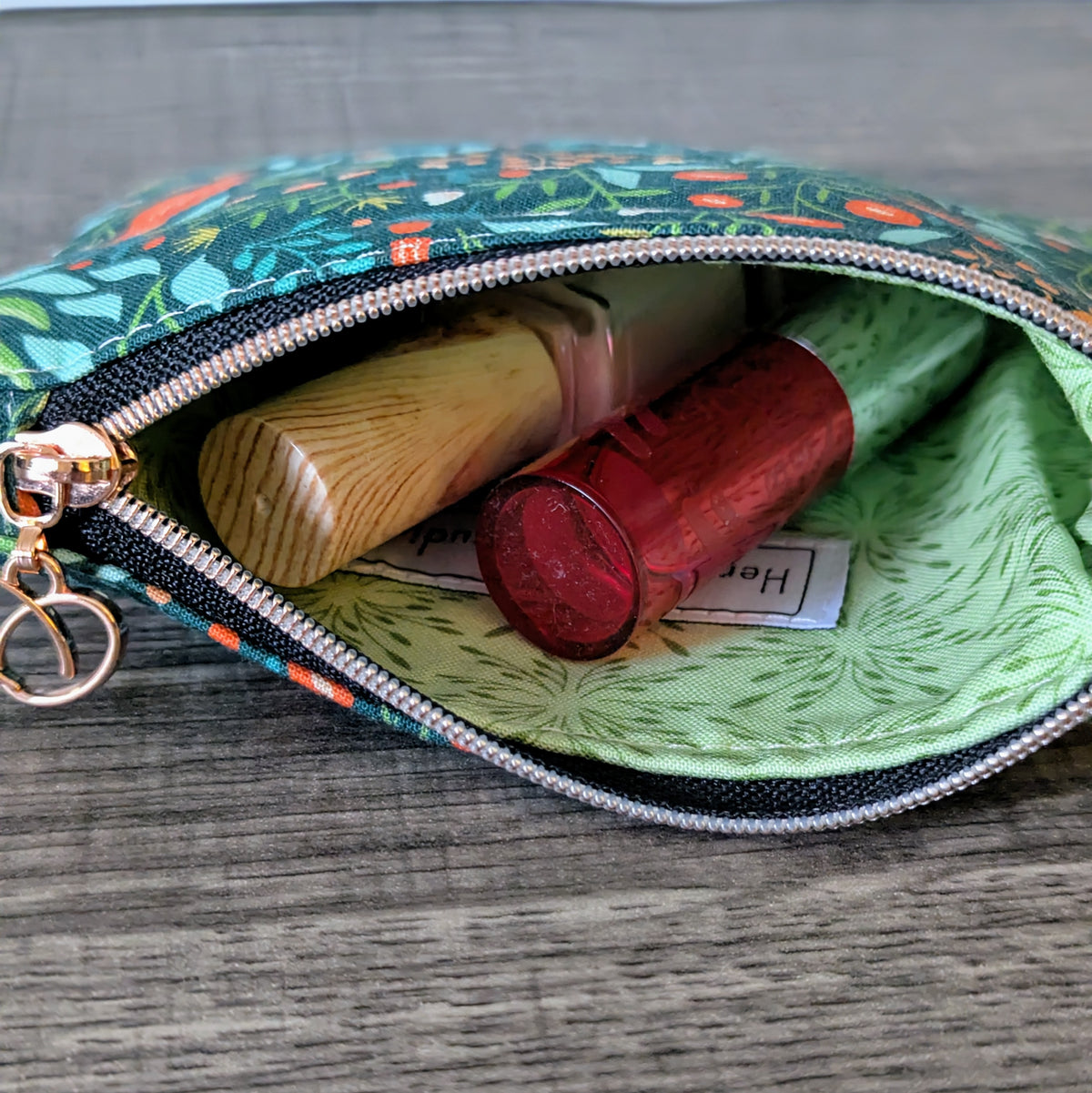 Tropical Floral Card Pouch