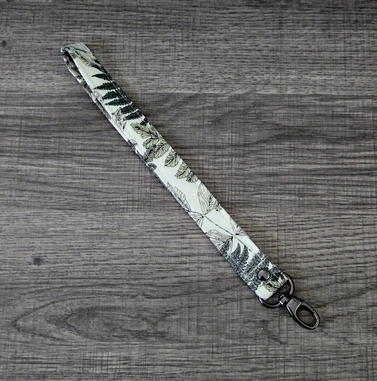 Fern Keychain Wrist Lanyard