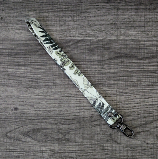 Fern Keychain Wrist Lanyard