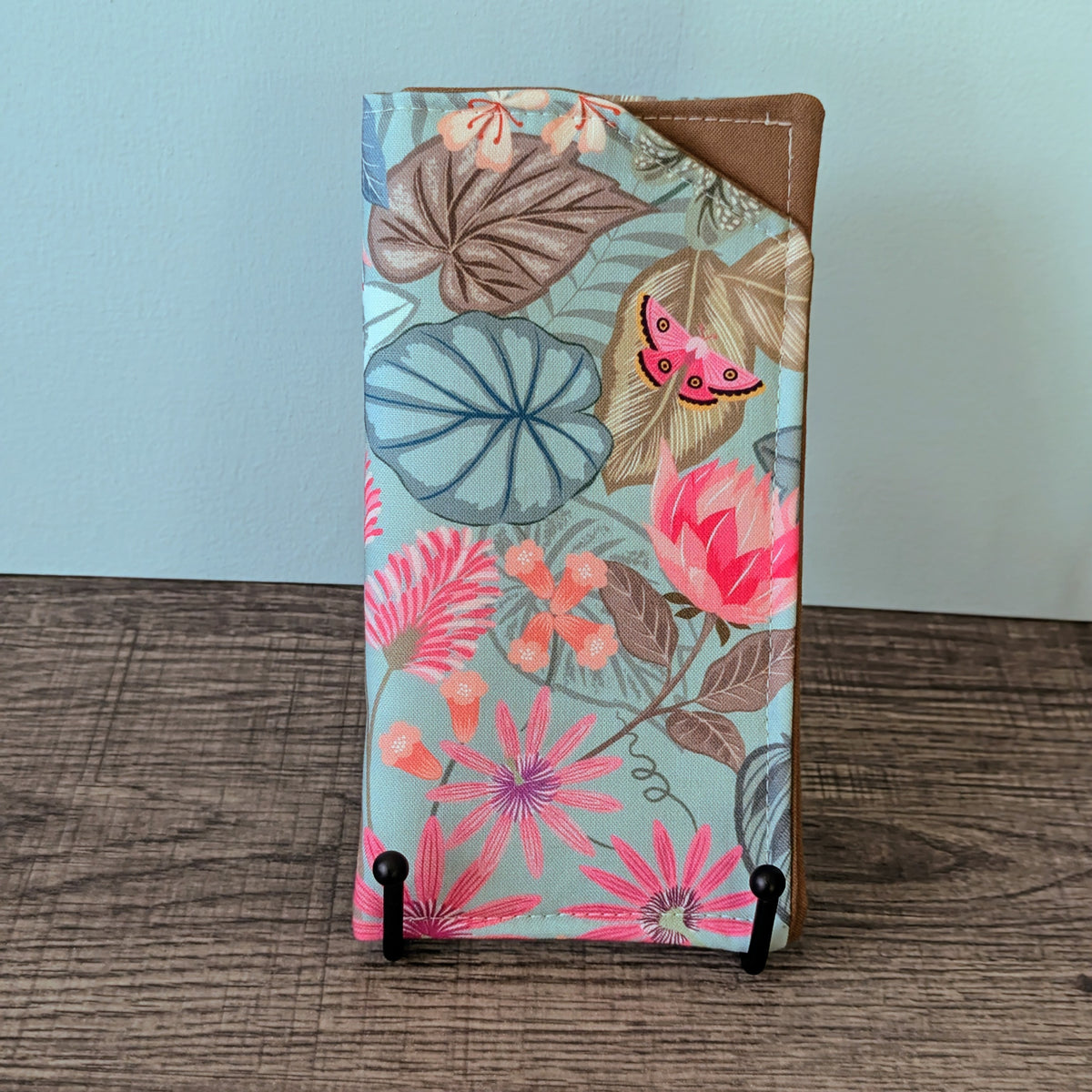 Tropical Floral Eyeglass Case