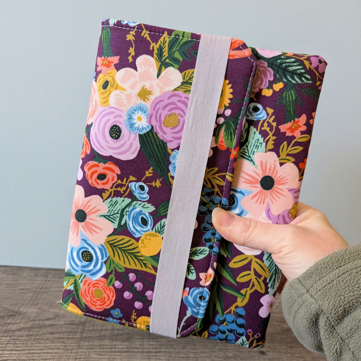Burgundy Floral Kobo & Kindle Sleeve