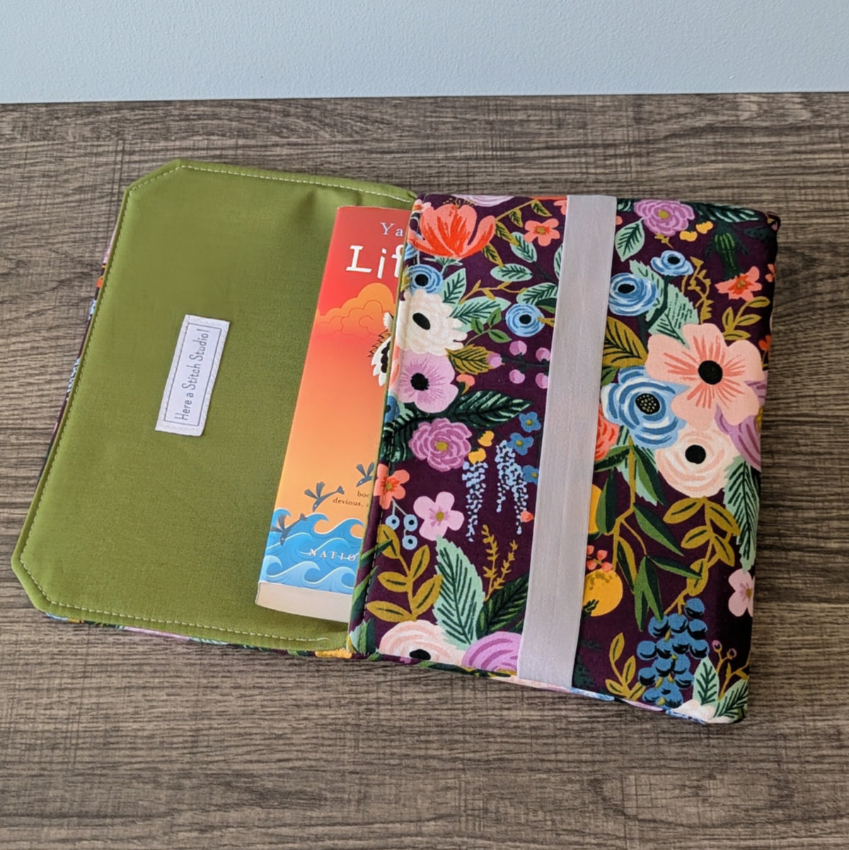 Burgundy Floral Kobo & Kindle Sleeve