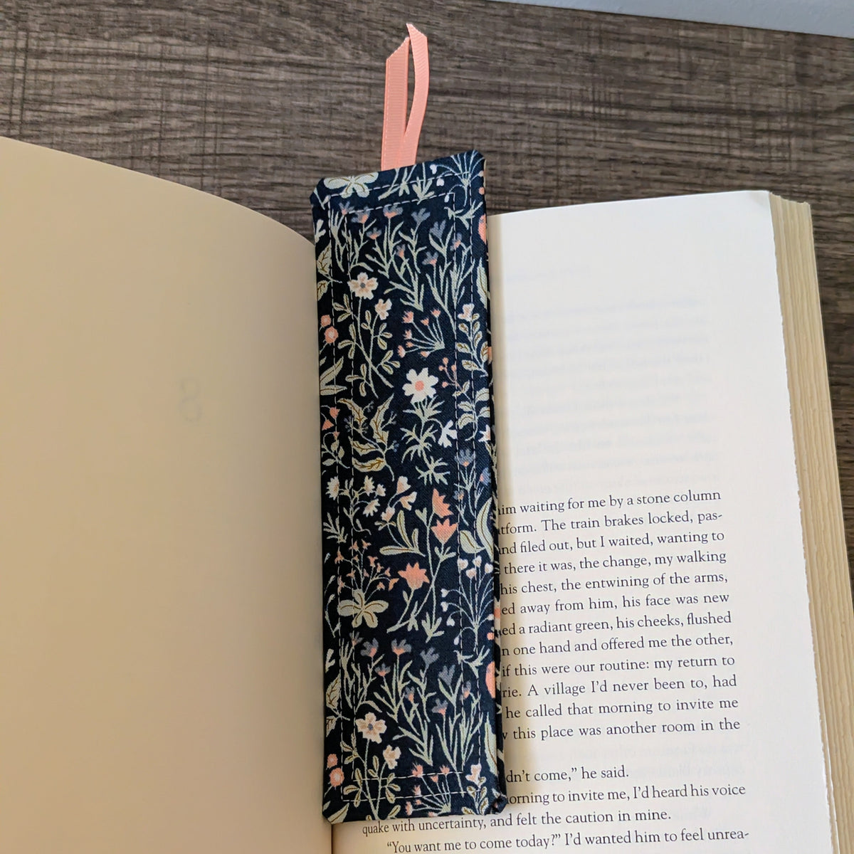 Meadow Floral Cotton Bookmark