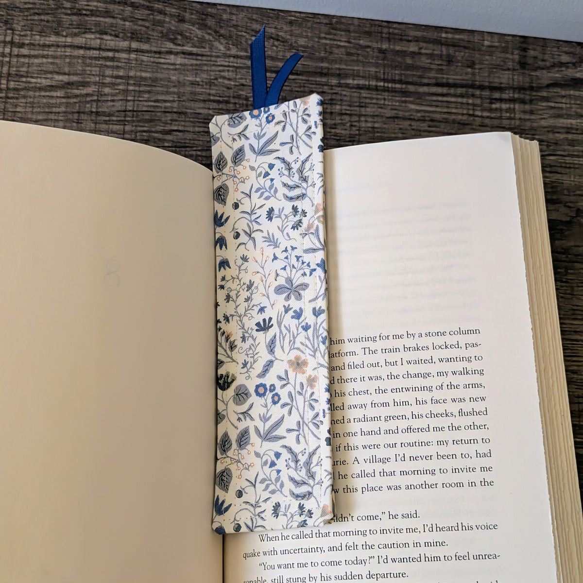 Meadow Floral Cotton Bookmark