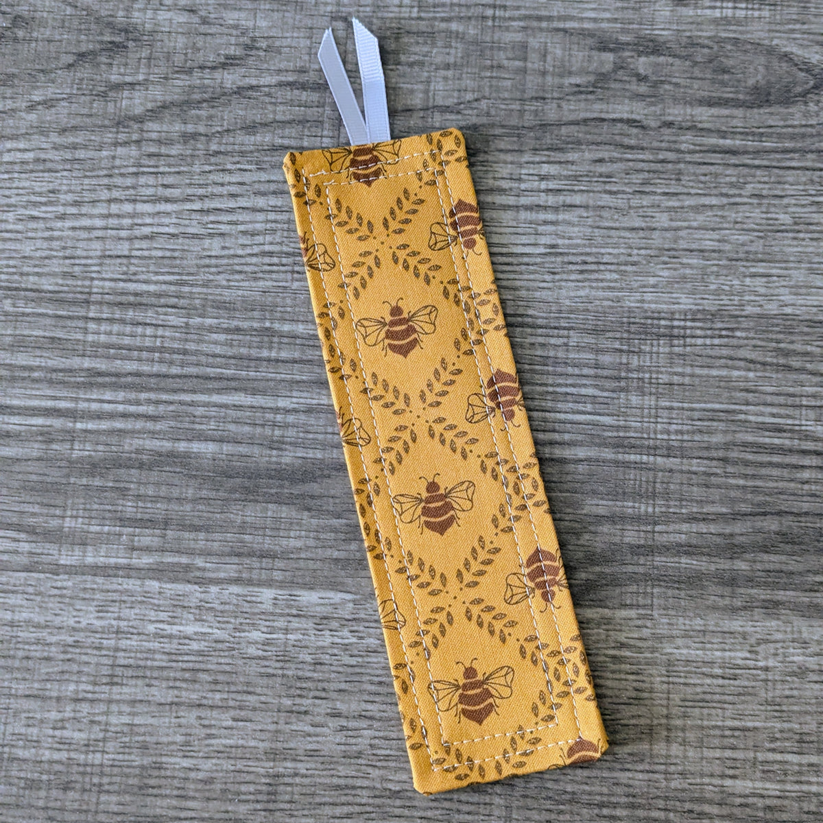 Honey Bee Cotton Bookmark