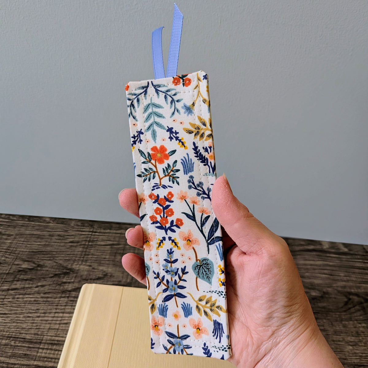 Wildwood Floral Cotton Bookmark