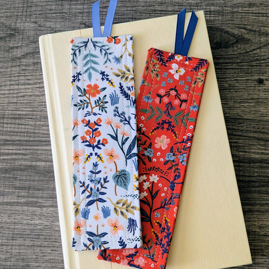 Wildwood Floral Cotton Bookmark