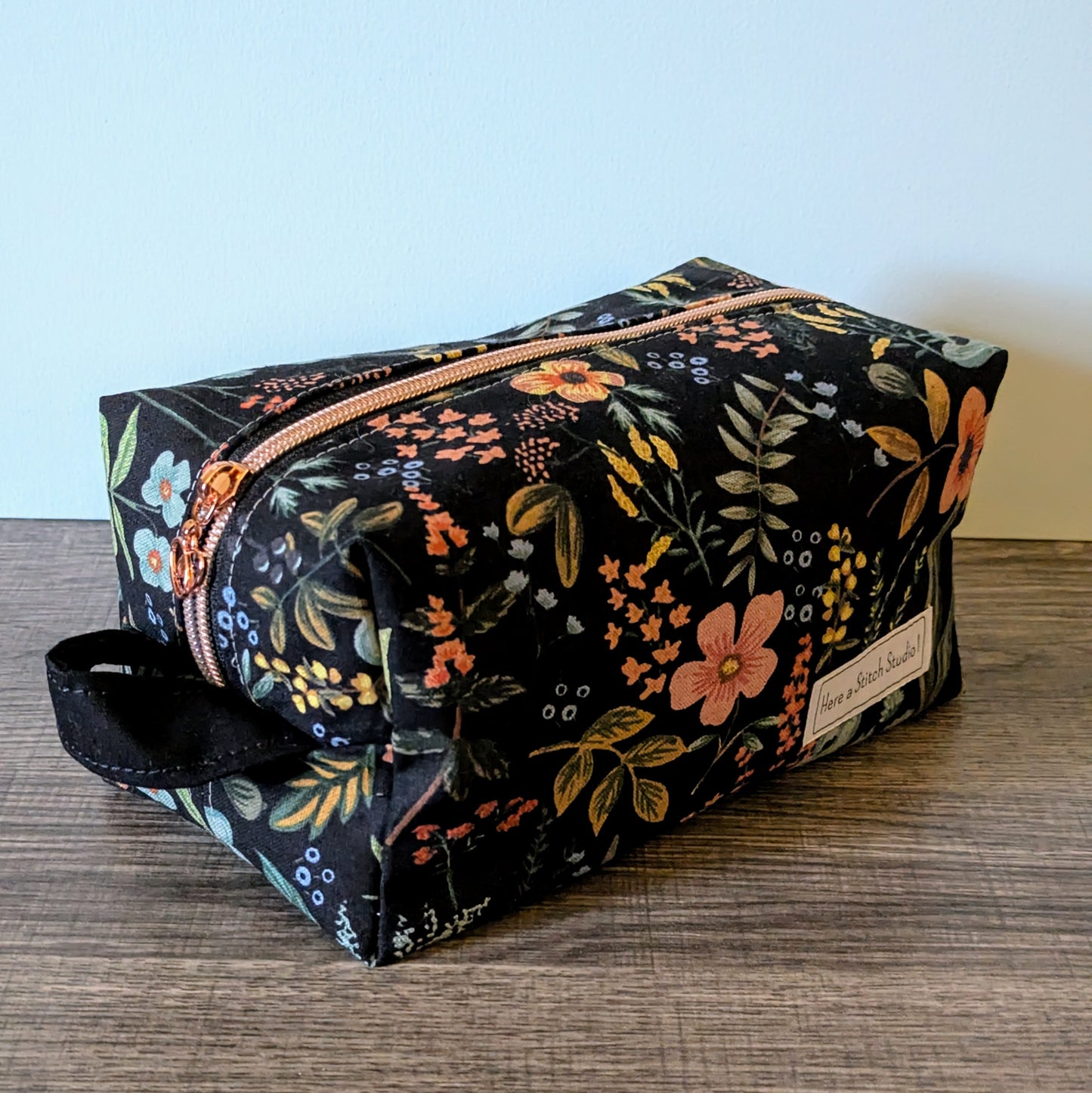 Herb Floral Canvas Boxy Bag