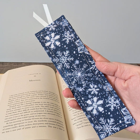 Snowflake Cotton Bookmark