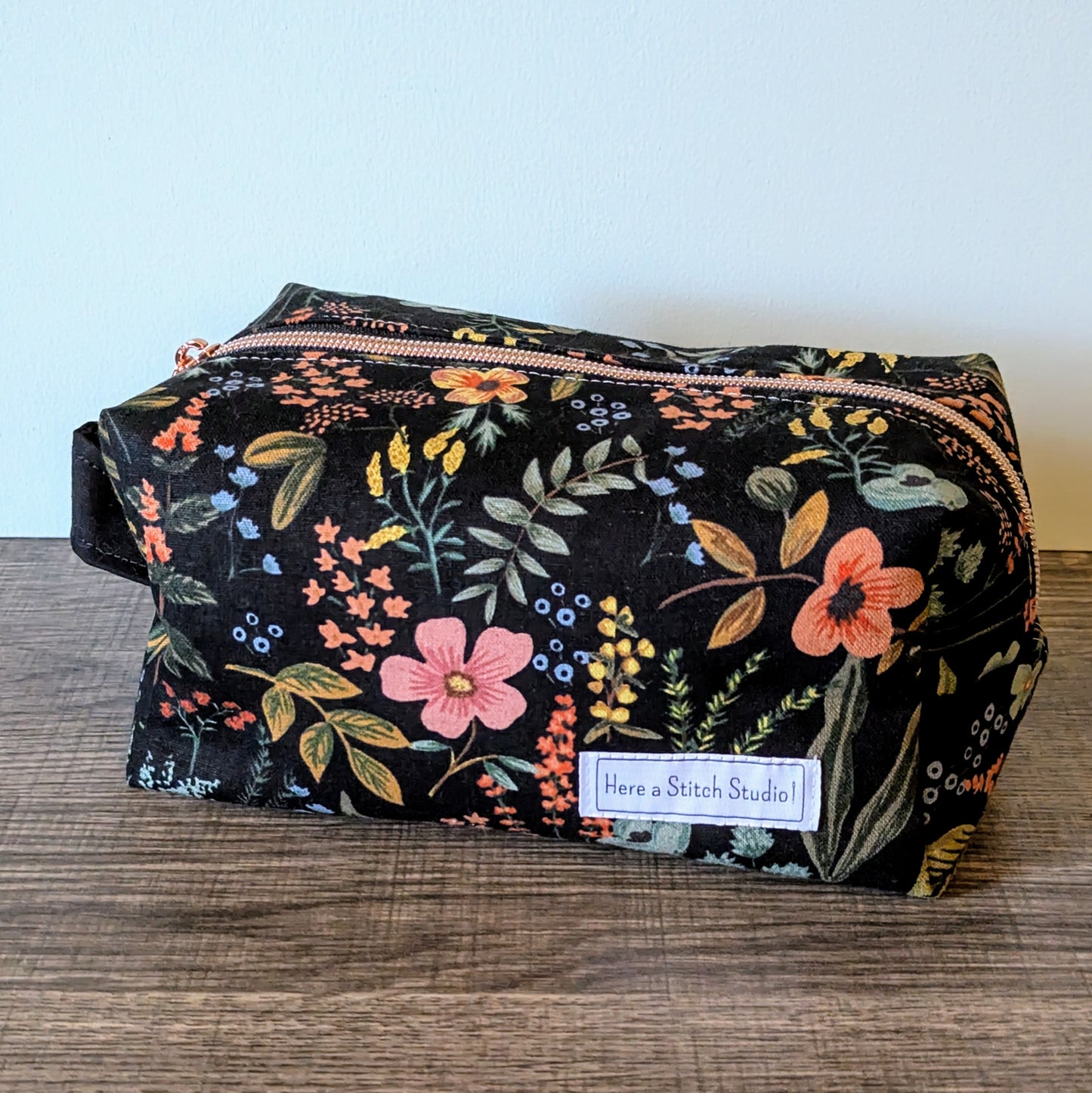 Herb Floral Canvas Boxy Bag