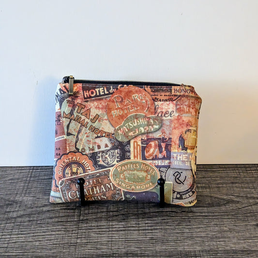 Distressed Vintage Style Card Pouch