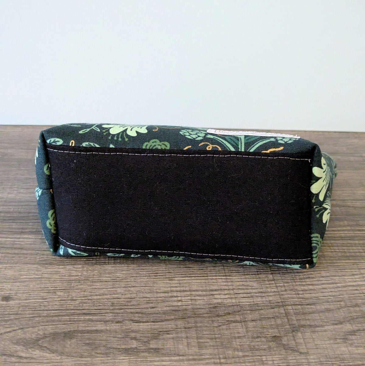 Hunter Green Canvas Zipper Pouch