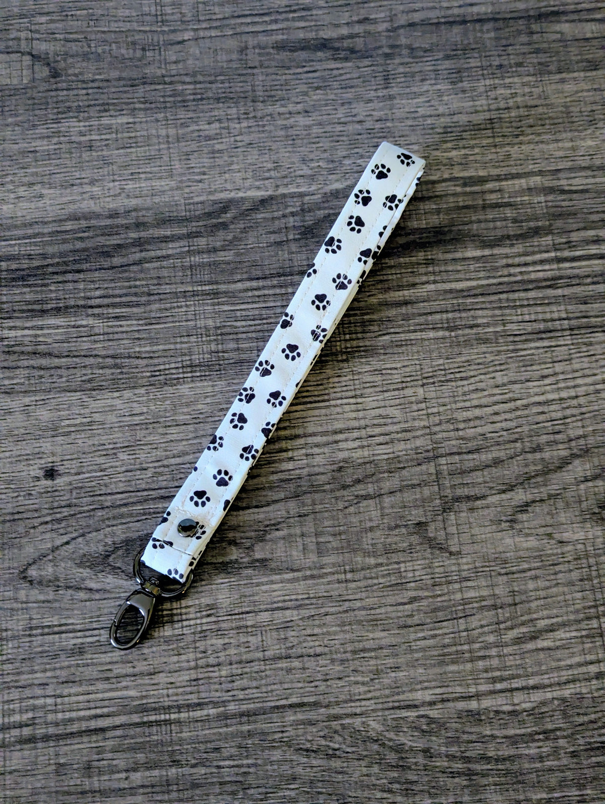 Paw Print Keychain Wrist Lanyard