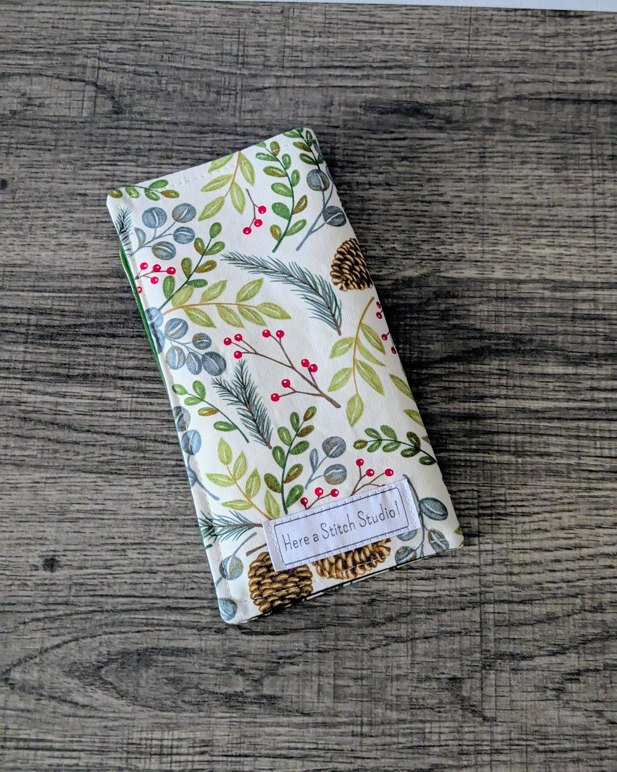 Winter Foliage Eyeglass Pouch