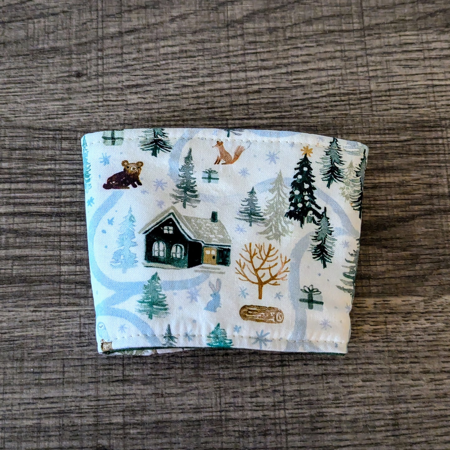 Winter Village Cup Cozy