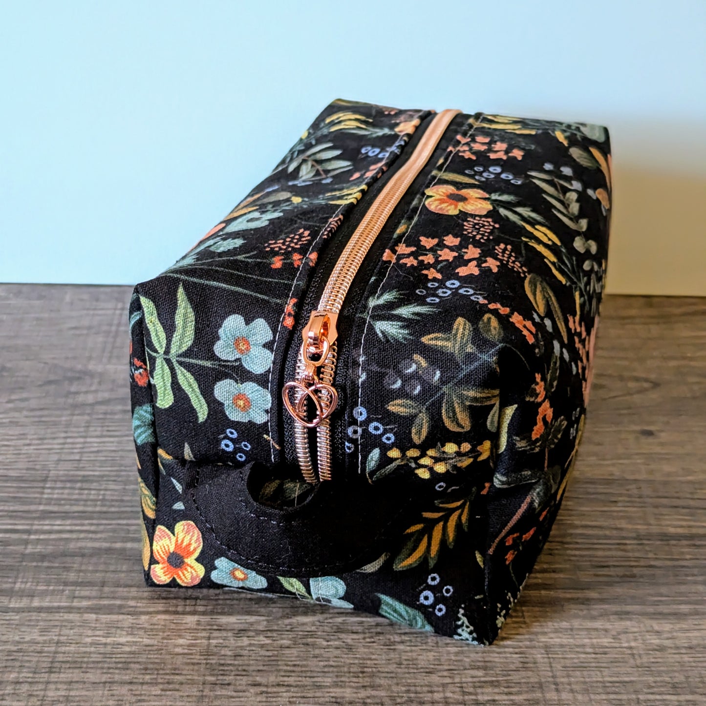 Herb Floral Canvas Boxy Bag