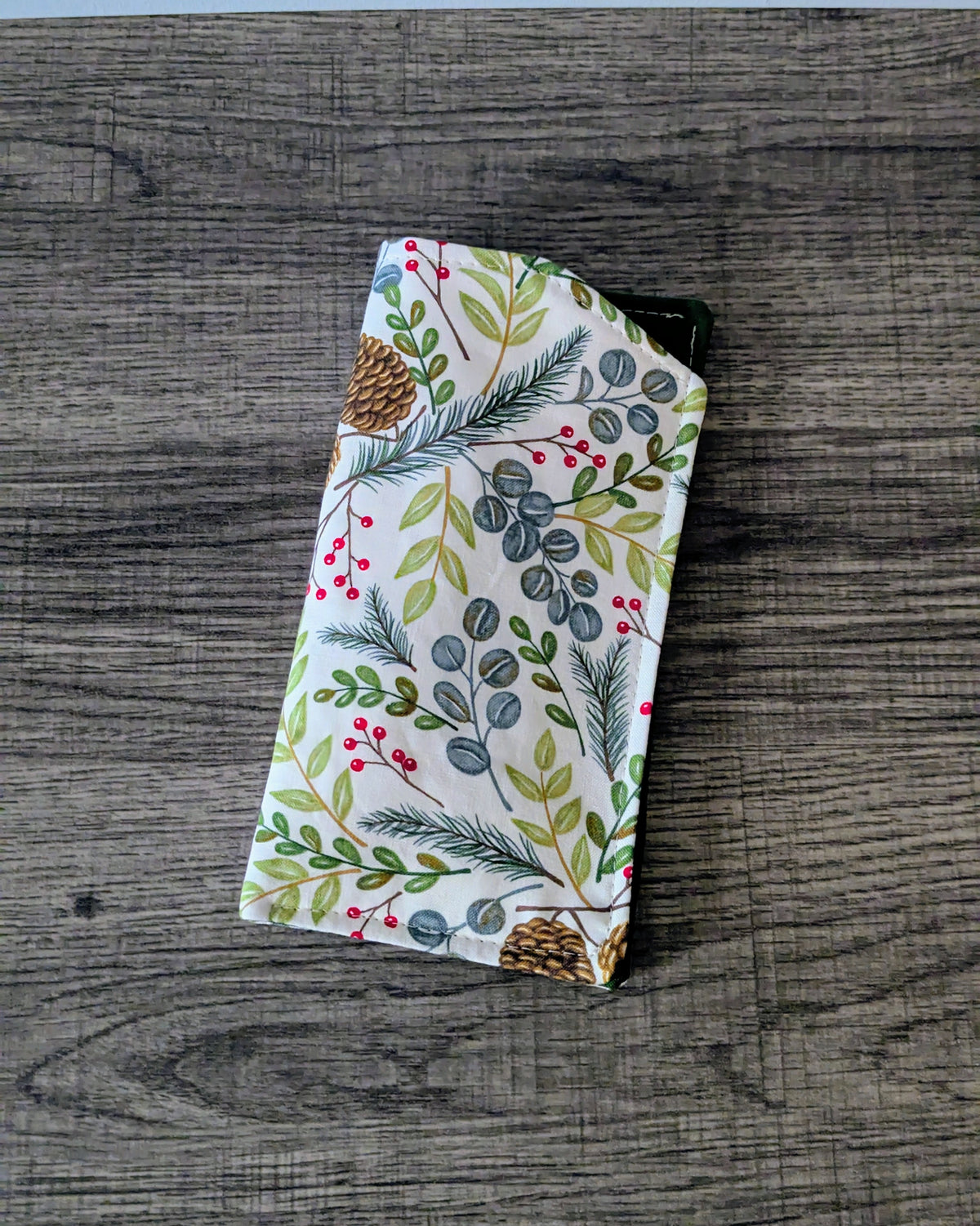 Winter Foliage Eyeglass Pouch