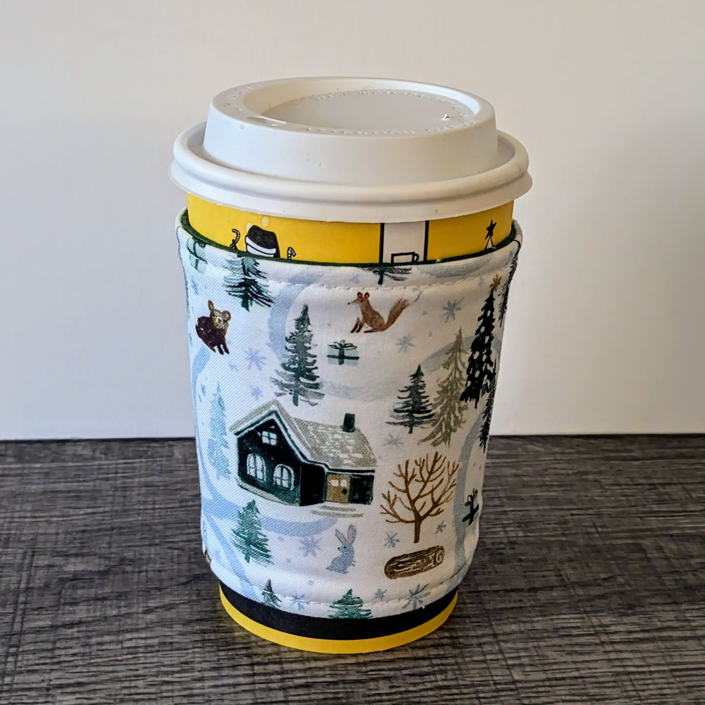 Winter Village Cup Cozy