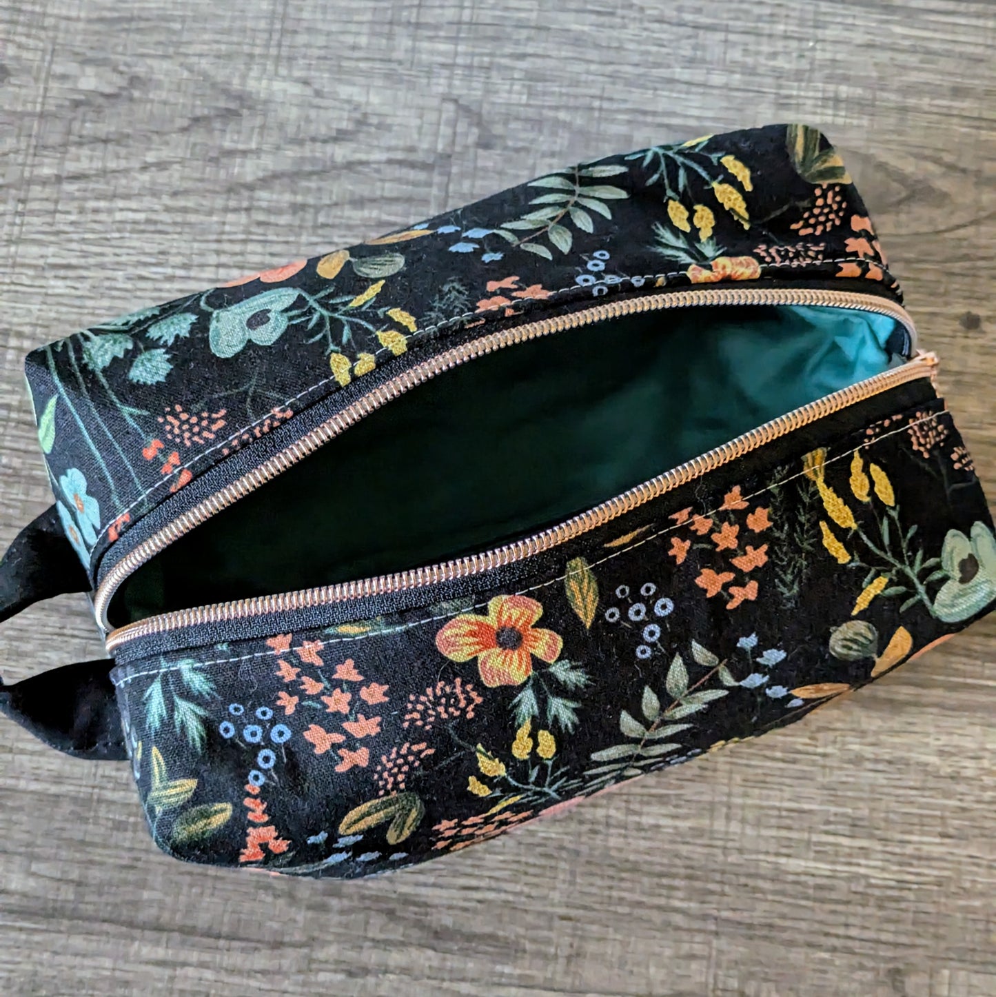 Herb Floral Canvas Boxy Bag